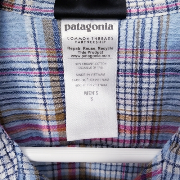 PATAGONIA SHORT SLEEVE BUTTON DOWN SHIRT - Picture 8 of 11